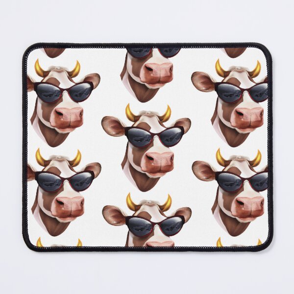 Item preview, Cow wearing sunglasses cool bull vintage designed and sold by jnhayes13.