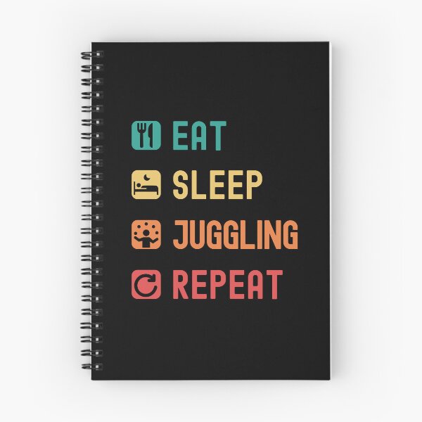 Item preview, Eat, sleep, juggling, repeat designed and sold by Gerald Waters.