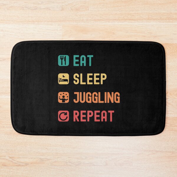 Item preview, Eat, sleep, juggling, repeat designed and sold by Gerald Waters.