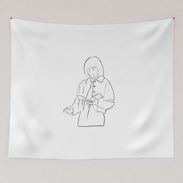 Item preview, Woo Yeong Woo lawyer & line background designed and sold by paintingtour.