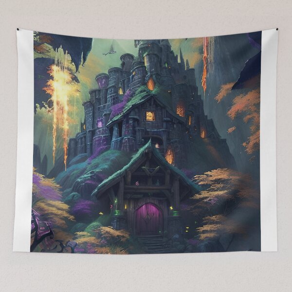 Item preview, Fantasy Castle of the Realms - Realms Scene designed and sold by Delerat7.
