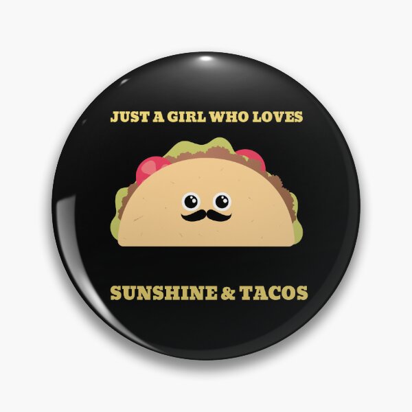 Artikelvorschau, Nur ein Mädchen, das Sonnenschein und Tacos liebt entworfen und verkauft von Harmonick-Tees.