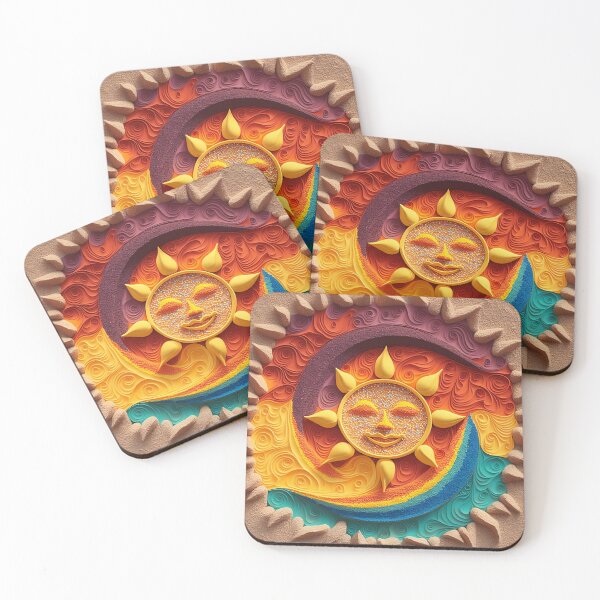 Item preview, Sand Made Art - Smiling Sun Sand designed and sold by AdiRemba.
