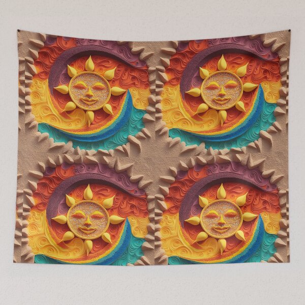 Item preview, Sand Made Art - Smiling Sun Sand designed and sold by AdiRemba.