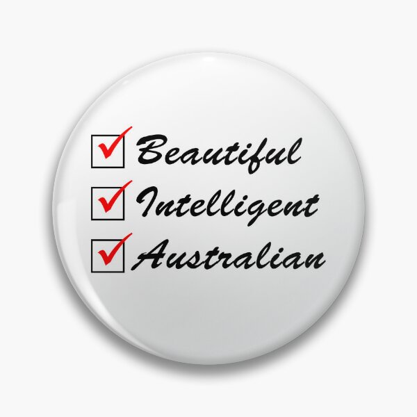 Item preview, Beautiful Intelligent Australian designed and sold by jaycartoonist.