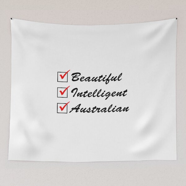 Item preview, Beautiful Intelligent Australian designed and sold by jaycartoonist.