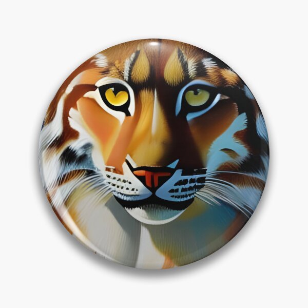 Item preview, Retrato de lince, empaste, Ai Generated Art designed and sold by ACC .