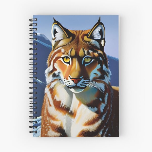Item preview, Retrato de lince, empaste, Ai Generated Art designed and sold by ACC .