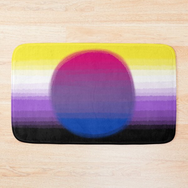 Item preview, Watercolor Non-Binary Bisexual Pride Flag designed and sold by Sum-Thangs.