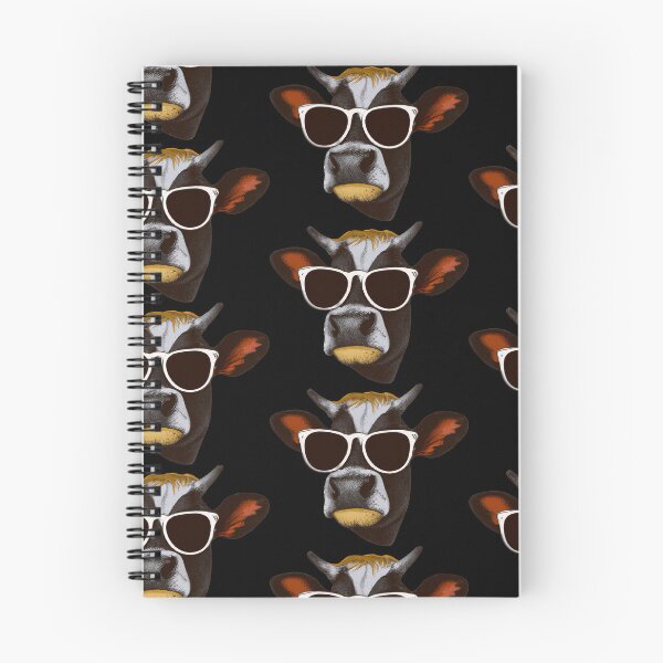 Artikelvorschau, Kuh mit Sonnenbrille cool Bull Vintage entworfen und verkauft von Wild Shades.