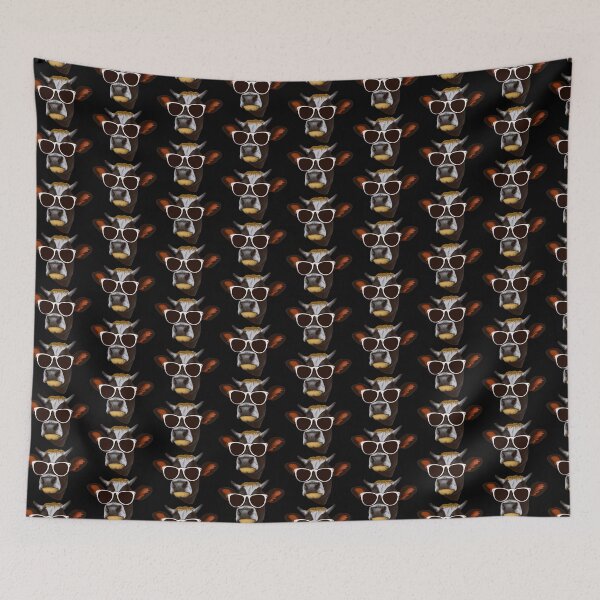 Item preview, Cow wearing sunglasses cool bull vintage designed and sold by jnhayes13.