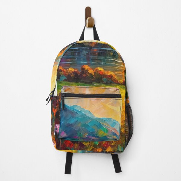 Item preview, Lake District National Park Landscape | Palette Knife Oil Digital Painting designed and sold by VividViews.