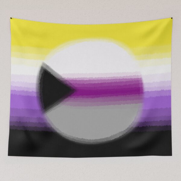 Item preview, Watercolor Non-Binary Demisexual Pride Flag designed and sold by Sum-Thangs.