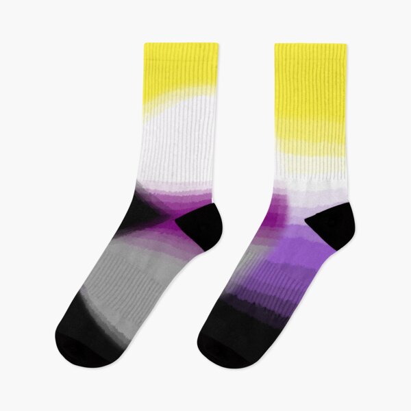 Item preview, Watercolor Non-Binary Demisexual Pride Flag designed and sold by Sum-Thangs.