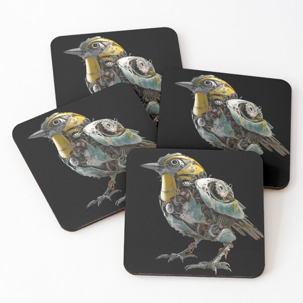 Item preview, Robot Warbler - Cyberpunk designed and sold by AllyFlorida.