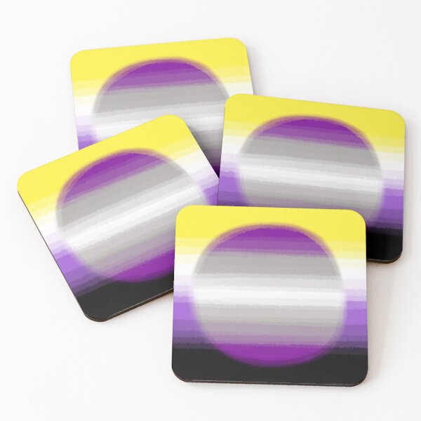 Item preview, Watercolor Non-Binary Greysexual Pride Flag designed and sold by Sum-Thangs.