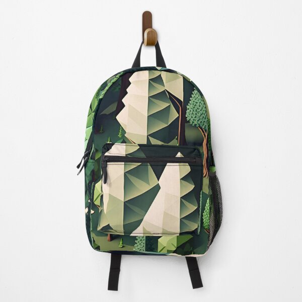 Item preview, Geometric shapes forest pattern designed and sold by NavyPanda.