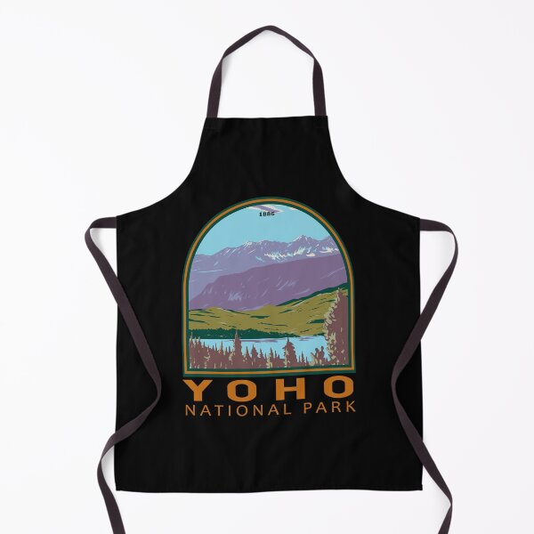 Item preview, Yoho National Park Canada Vintage Emblem designed and sold by KrisSidDesigns.