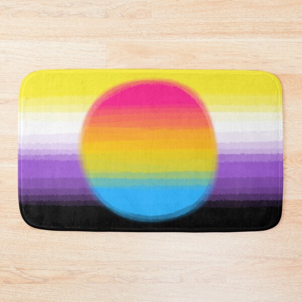 Item preview, Watercolor Non-Binary Pansexual Pride Flag designed and sold by Sum-Thangs.