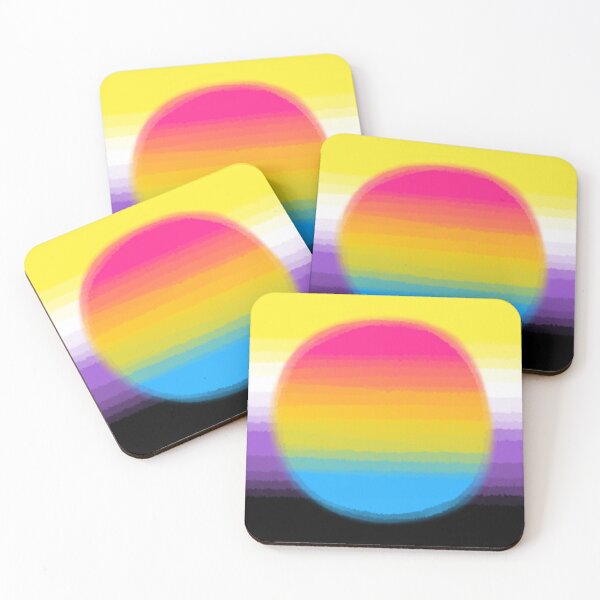 Item preview, Watercolor Non-Binary Pansexual Pride Flag designed and sold by Sum-Thangs.