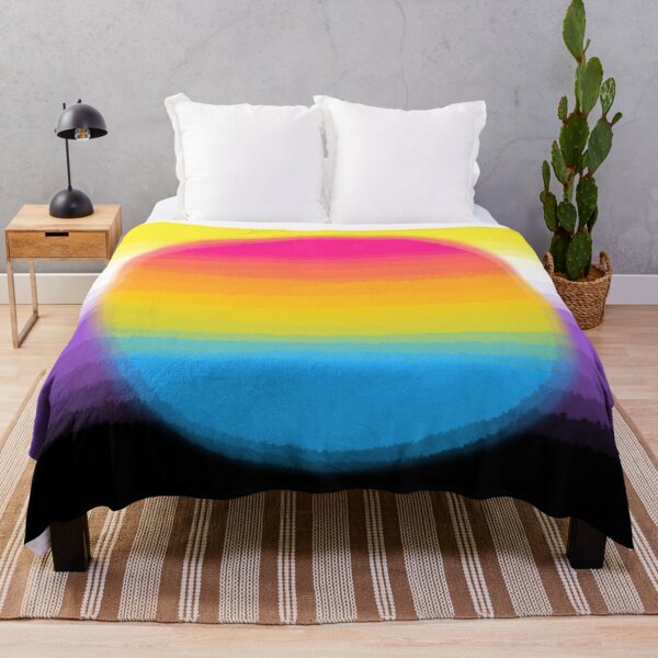 Item preview, Watercolor Non-Binary Pansexual Pride Flag designed and sold by Sum-Thangs.