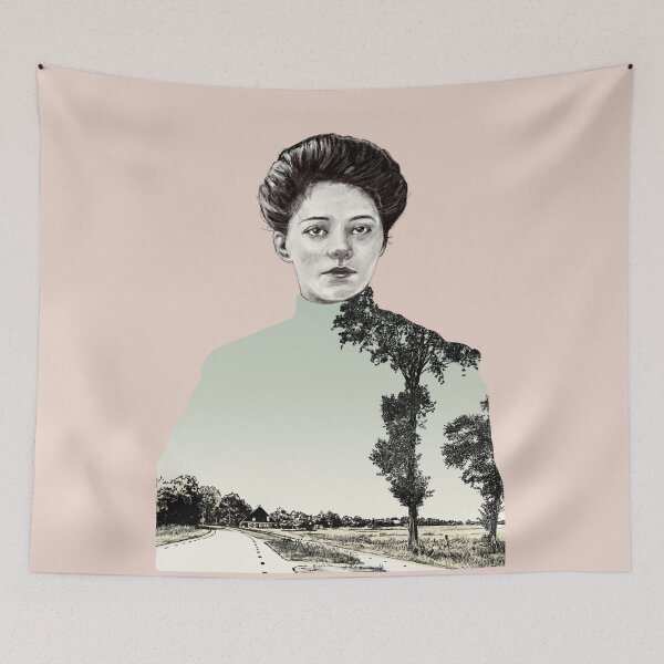 Item preview, Cool Dress no.12. Dutch landscape, drawing designed and sold by RinsDekker.