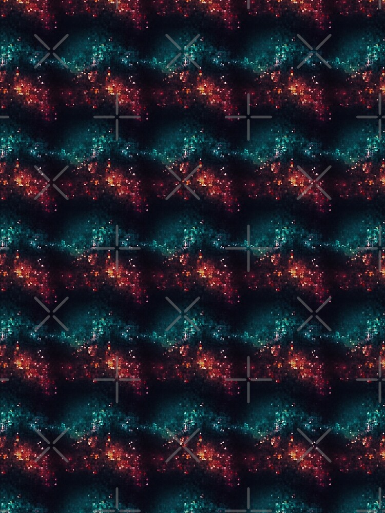 Thumbnail 3 of 3, Scarf, Astral Array designed and sold by PixelPatchwork.