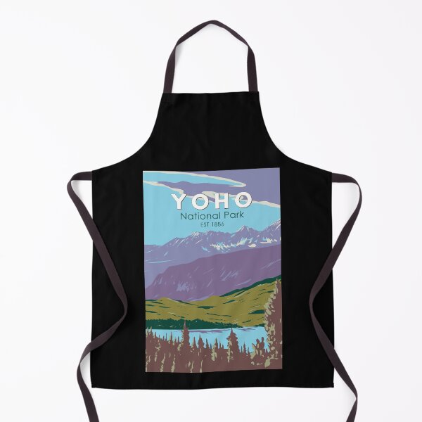 Item preview, Yoho National Park Canada Travel Art Vintage designed and sold by KrisSidDesigns.