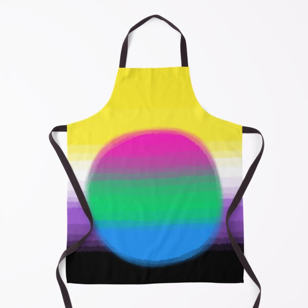 Item preview, Watercolor Non-Binary Polysexual Pride Flag designed and sold by Sum-Thangs.