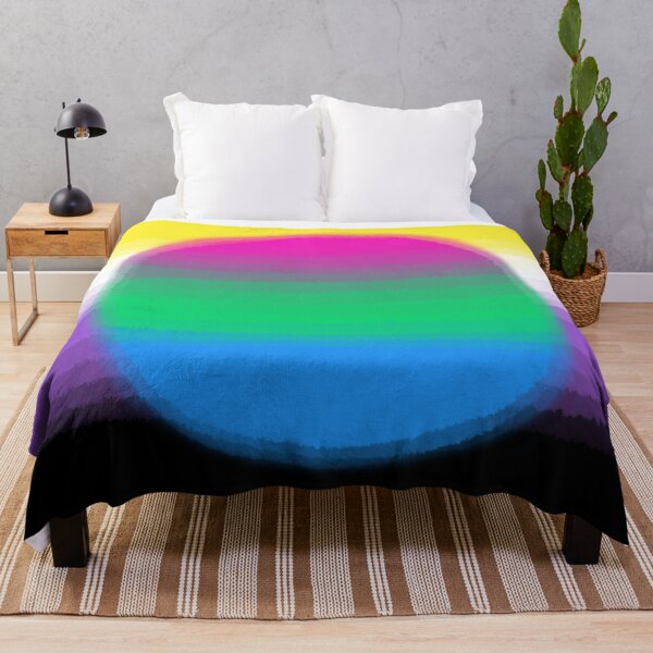 Item preview, Watercolor Non-Binary Polysexual Pride Flag designed and sold by Sum-Thangs.