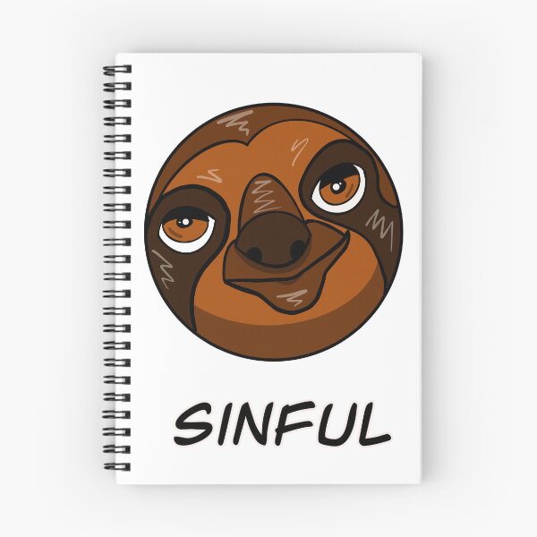 Item preview, Sinful Sloth designed and sold by Matthew Simmons.