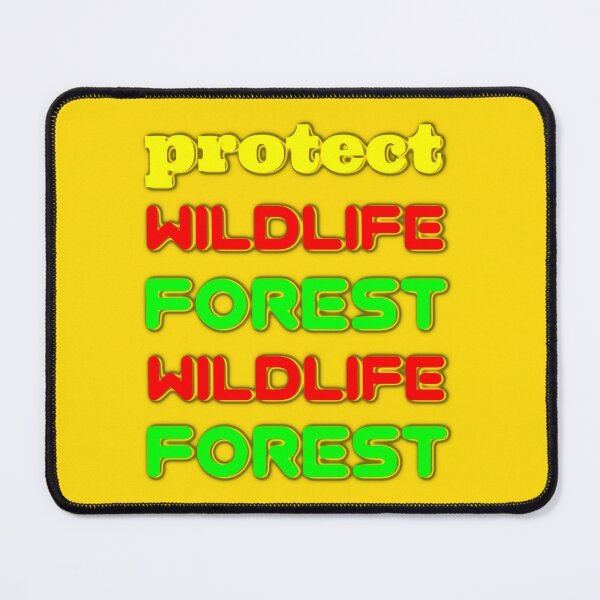 Item preview, protect wildlife and forest designed and sold by Clothes and Stickers .