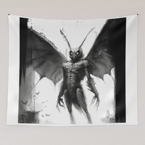 Item preview, Shadow of the mothman designed and sold by AndSoWeWeep.