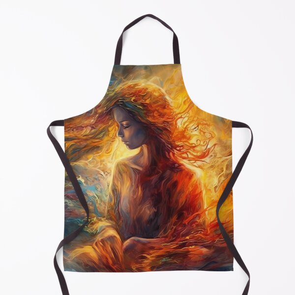 Item preview, Beautiful female : Fireborn : Fantasy Art designed and sold by MTJ-Mushrooms.