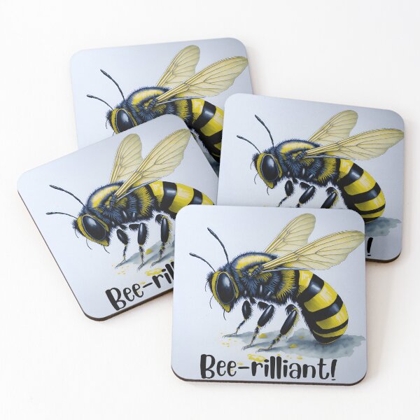 Item preview, Bee T-shirt| Bee Watercolour T-shirt| Bee Watercolour| Watercolour T-shirt| Bee-riffic| Buzzworthy| BEEautifully Brilliant| The Bees Knees|  designed and sold by RedArtG09.