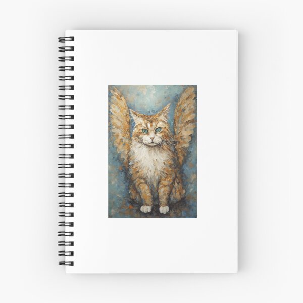 Item preview, A cat angel designed and sold by angiemikki.