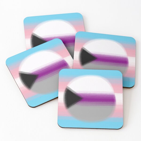 Item preview, Watercolor Transgender Demisexual Pride Flag designed and sold by Sum-Thangs.