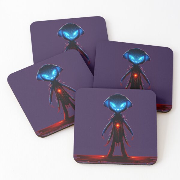 Item preview, Introducing the Blue Fire Alien: A Design That's Out of This World! designed and sold by leyfinder.