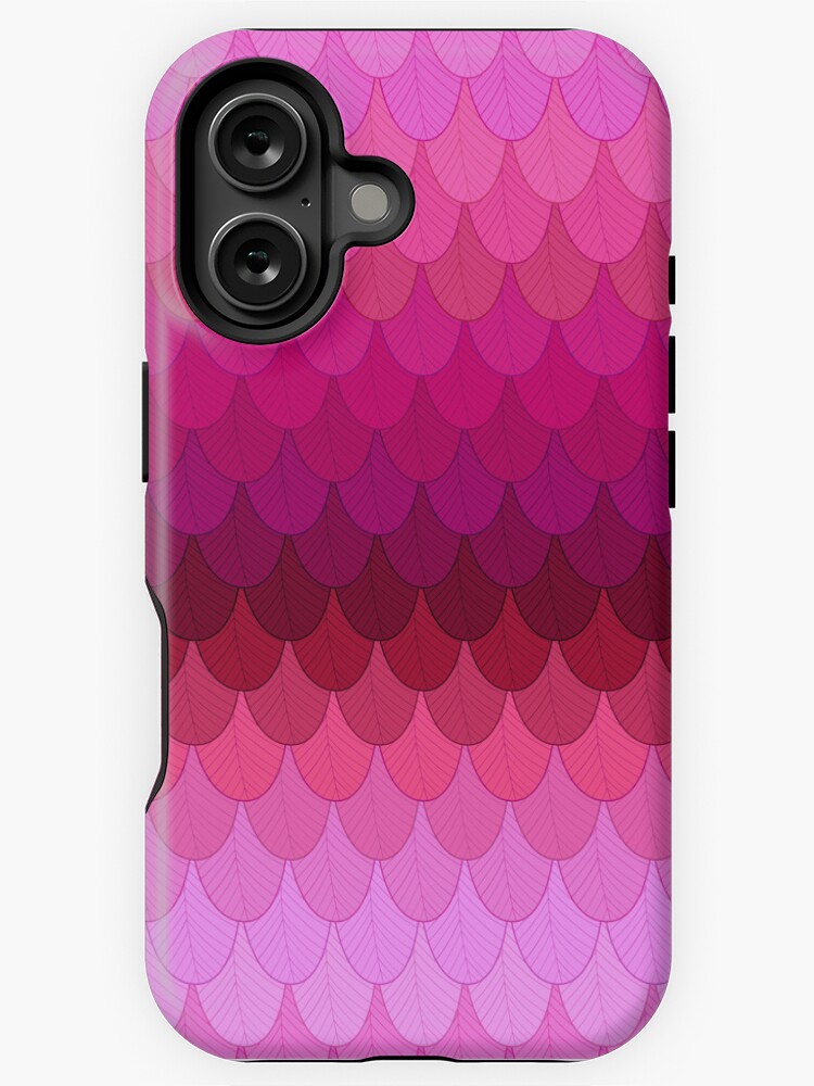 Thumbnail 1 of 4, iPhone Case, Pink feathers - glamorous pattern by Cecca Designs designed and sold by Cecca-Designs.