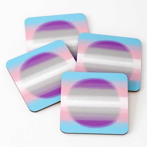 Aperçu de l'œuvre Watercolor Transgender Greysexual Pride Flag créée et vendue par Sum-Thangs.