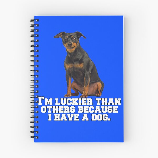 Item preview, Doberman Miniature Pinscher Dog Owner I’m Luckier Than Others Because I Have A Dog designed and sold by fantasticdesign.
