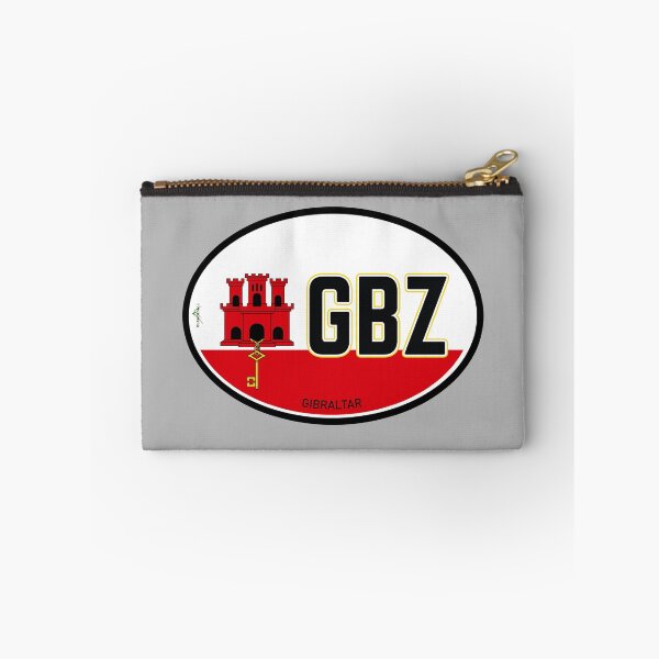 Item preview, GIBRALTAR Flag Gibraltarian Flag Vehicle ID Flag Oval Sticker T-Shirt 01 designed and sold by OuterShellUK.