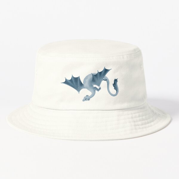 Aperçu de l'œuvre Dragons forestiers dans les tons de bleu sur blanc créée et vendue par adenaJ.