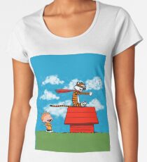 Calvin and Hobbes Women's Premium T-Shirt