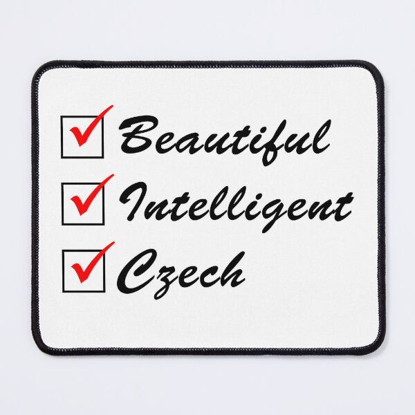 Item preview, Beautiful Intelligent Czech designed and sold by jaycartoonist.