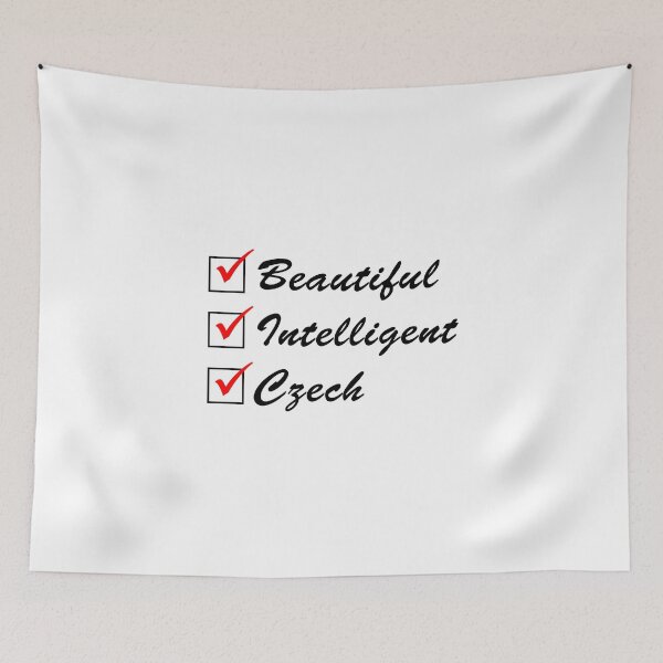 Item preview, Beautiful Intelligent Czech designed and sold by jaycartoonist.
