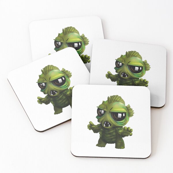 Item preview,  Lagoon monsta c sticker designed and sold by Ronald Segovia.