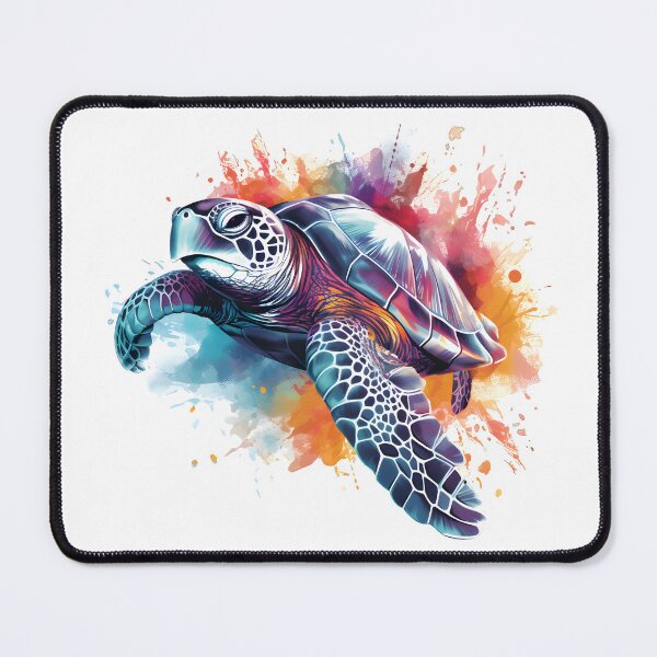 Item preview, Sea Turtle Abstract Watercolor designed and sold by sdgDesignz.