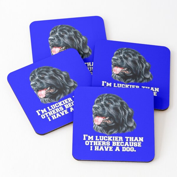 Item preview, Newfoundland Owner I’m Luckier Than Others Because I Have A Dog designed and sold by fantasticdesign.