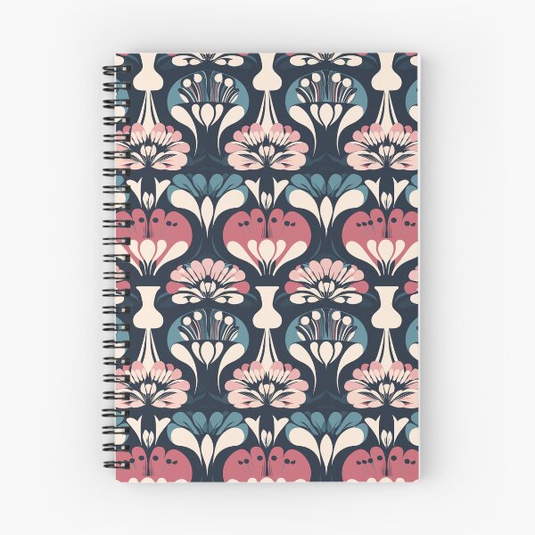 Item preview, Retro Vase Florals Channeling Mary Quant's Style designed and sold by TopArtsy.